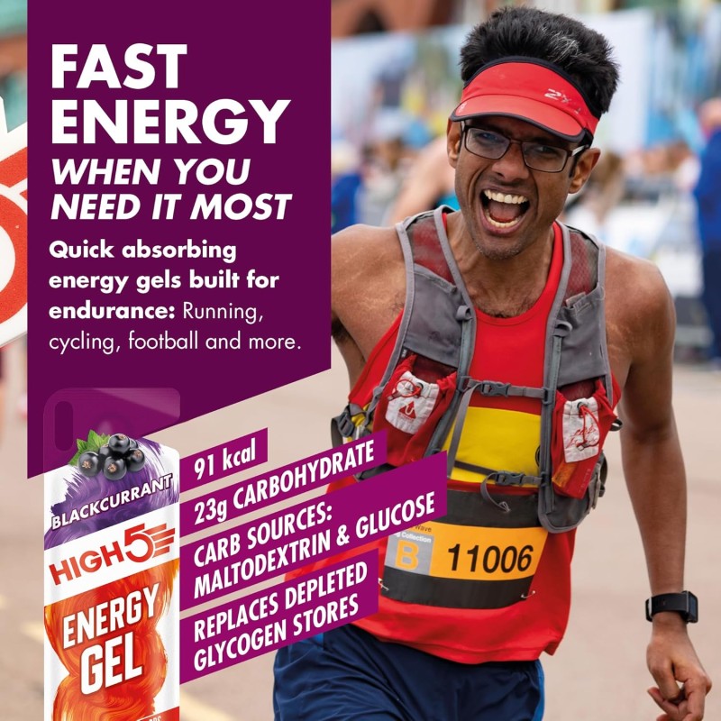 Гель енергетичний High5 Energy Gel 40 г чорна смородина