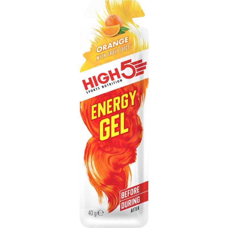 Енергетичний гель HIGH5, набір 6х40г апельсин