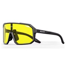Велоокуляри сонцезахисні поляризаційні SCVCN Sport black yellow (DZ-S62-NTC-01)