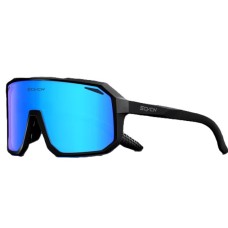 Велоокуляри сонцезахисні поляризаційні SCVCN Sport black cobalt blue (DZ-S66-B-02)