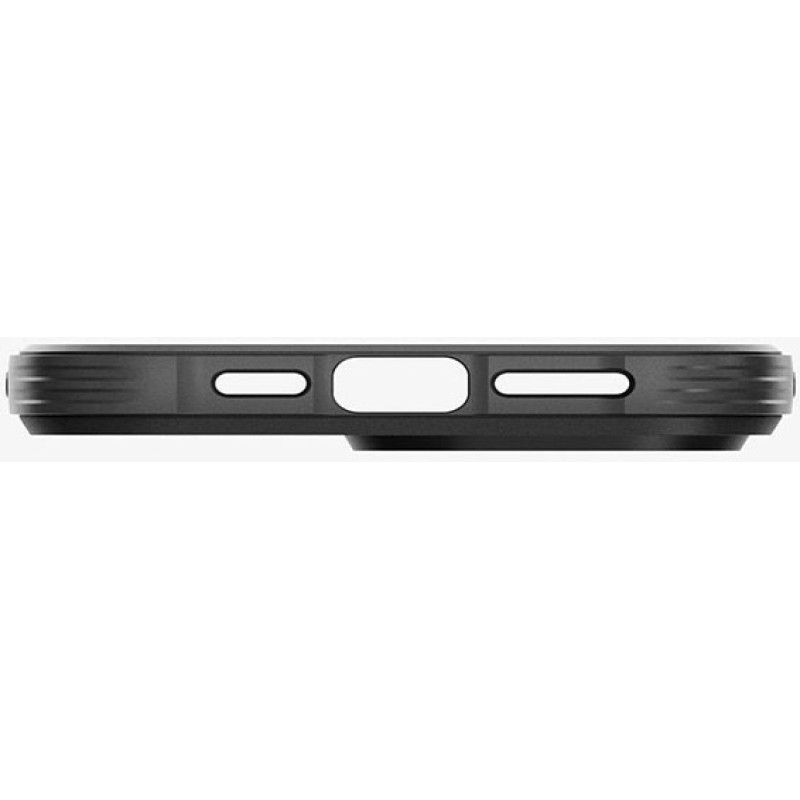 Чохол Spigen для Apple iPhone 15 Pro Max Rugged Armor MagFit, Matte Black
