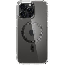 Чохол Spigen для Apple iPhone 15 Pro Max Ultra Hybrid MagFit, Carbon Fiber
