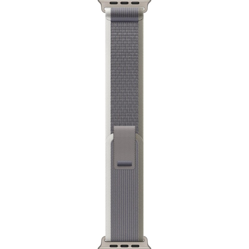 Ремінець Apple для 49mm Green/Gray Trail Loop S/M