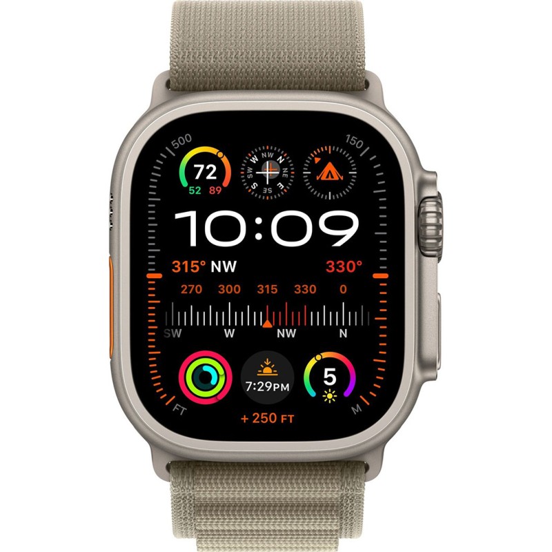 Ремінець Apple для 49mm Olive Alpine Loop Medium