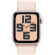 Смартгодинник Apple Watch SE GPS 40mm Starlight Aluminium Case with Starlight Sport Loop