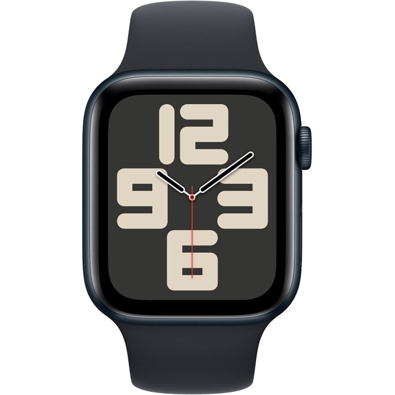 Смартгодинник Apple Watch SE GPS 44mm Midnight Aluminium Case with Midnight Sport Band – M/L