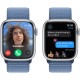 Смартгодинник Apple Watch Series 9 GPS 41mm Silver Aluminium Case with Winter Blue Sport Loop